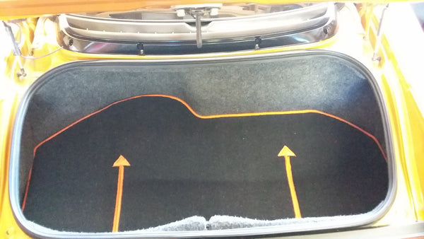 NA1/NA2 NSX Trunk Mat (Plain) 91-'05