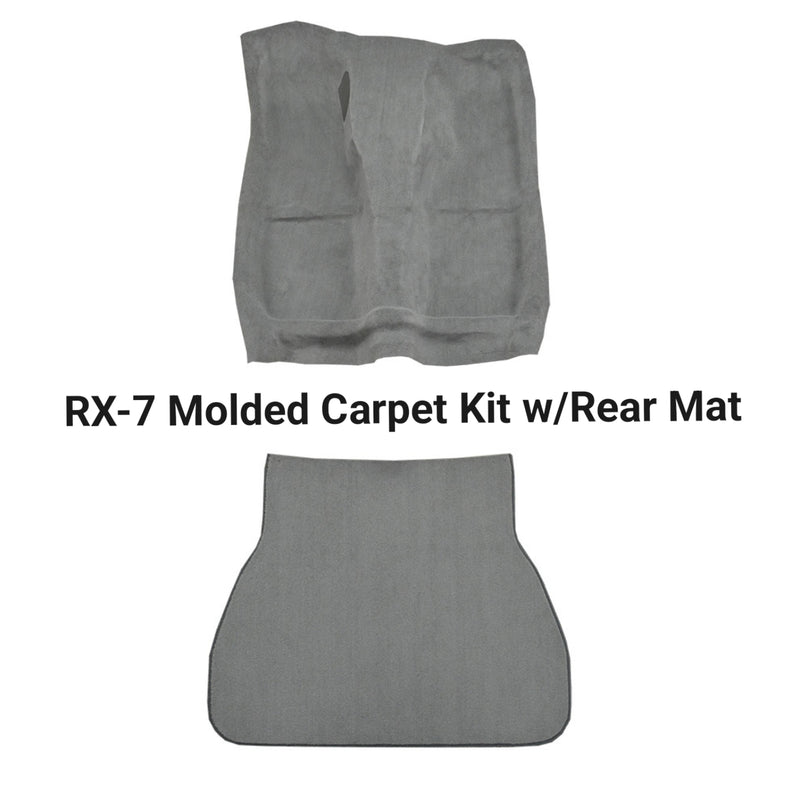 Mazda RX-7 carpet and floor mats