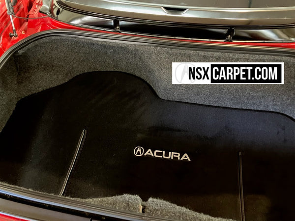 NA1/NA2 Embroidered Trunk Mat with GREYSCALE ACURA (LONG Version) LOGO