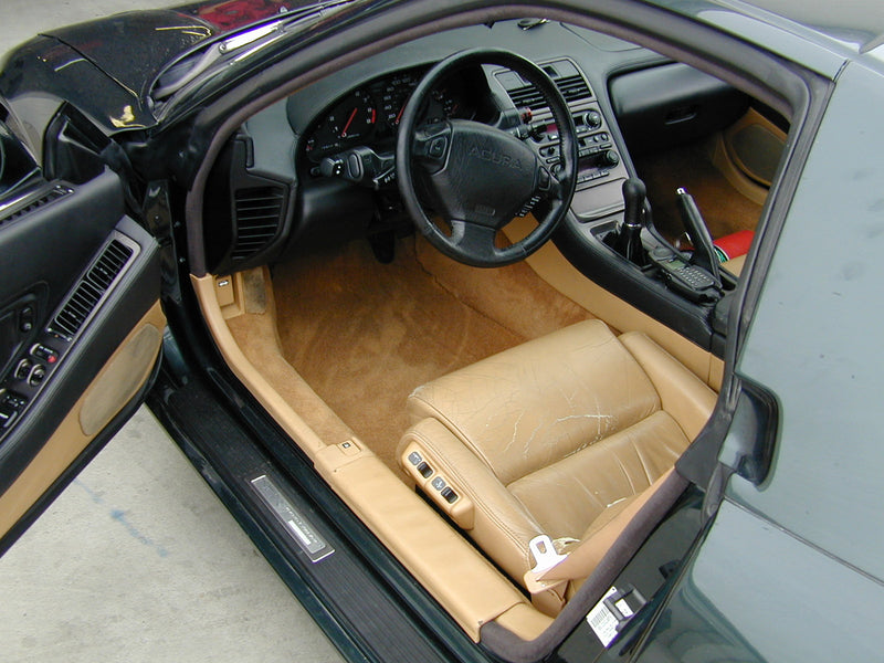 Acura NSX carpet and floor mats